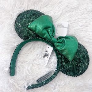 Disney Parks Emerald Minnie Ears